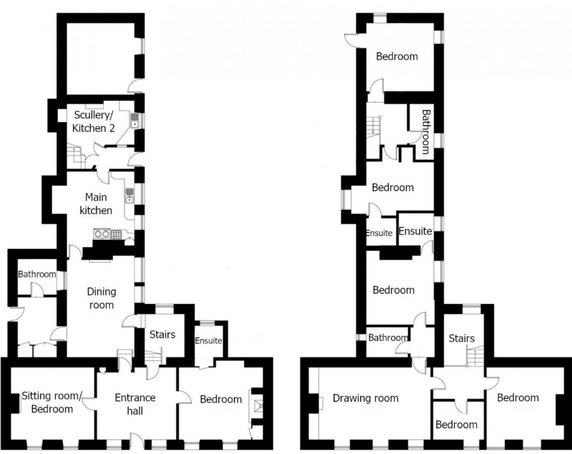 Topside House - Beautiful 7 Bedroom House With Hottub Wifi And Parking Near Bath Wells Frome 欧克希尔 外观 照片